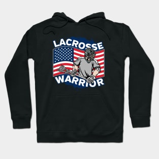 American Lacrosse Warrior Hoodie